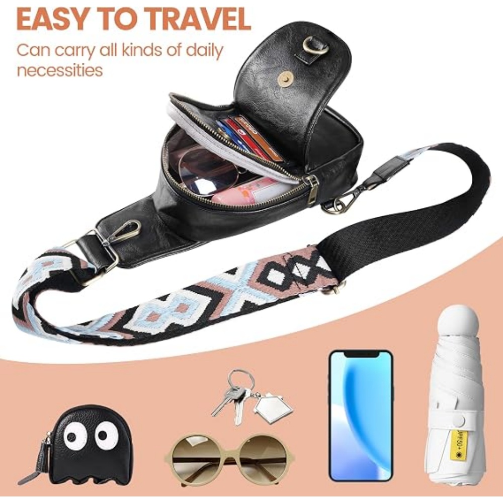 1PC Women's Small Shoulder Bag - Sling Backpack Shoulder ulasan dan harga