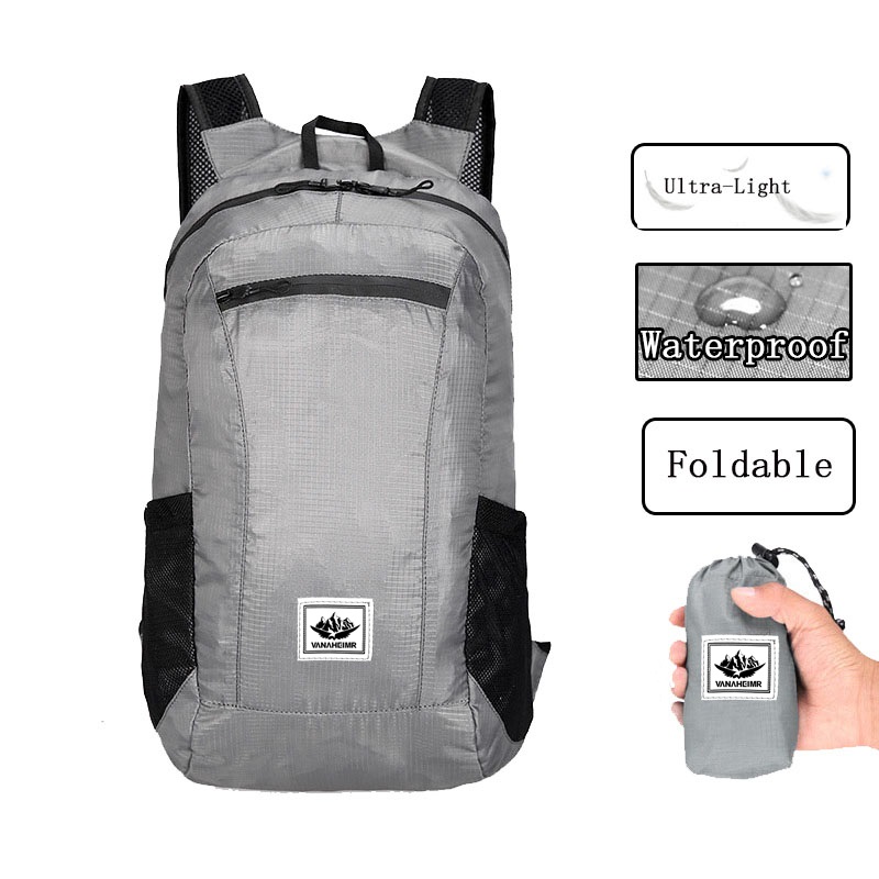 Outdoor Hiking Bag 20L Lightwe - Foldable Backpack Small ulasan dan harga