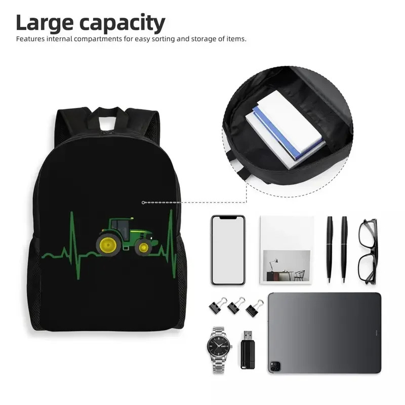 Tractor Heartbeat Laptop Backp - Fashion Backpack Women ulasan dan harga