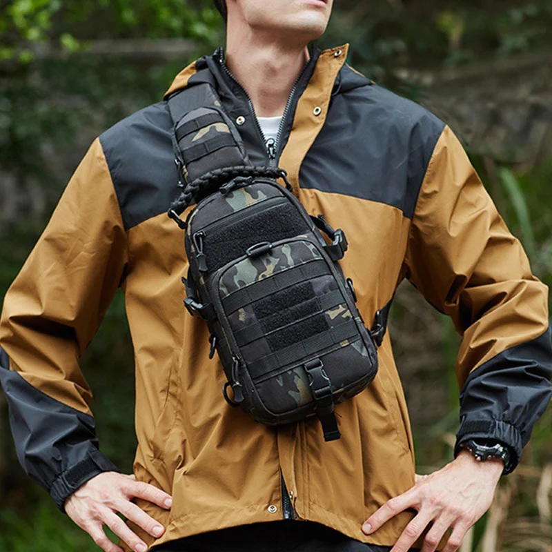 Men's Waist Bag Sports Shoulde - Sling Backpack Shoulder ulasan dan harga