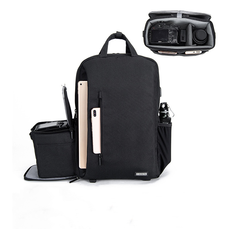 large Camera Backpack DSLR/SLR - Laptop Backpack 15.6 ulasan dan harga