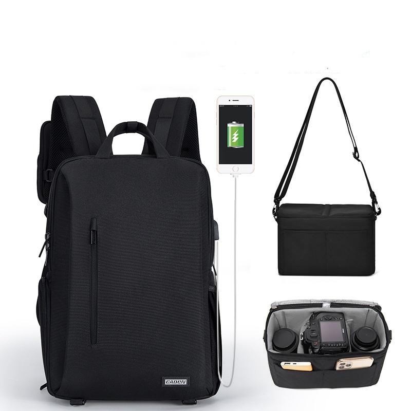 large Camera Backpack DSLR/SLR - Laptop Backpack 15.6 ulasan dan harga