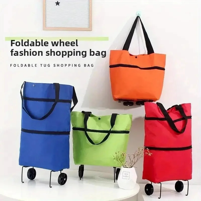 Foldable Portable Shopping Car - Foldable Backpack Small ulasan dan harga