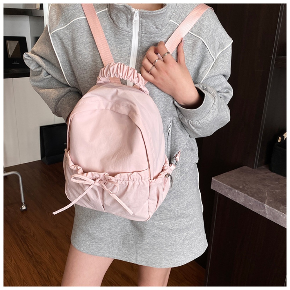 Japanese Style Women's Backpac - Canvas Backpack Casual ulasan dan harga