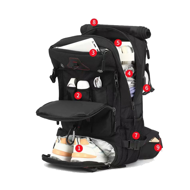 Large Capacity Travel Backpack - Laptop Backpack 15.6 ulasan dan harga