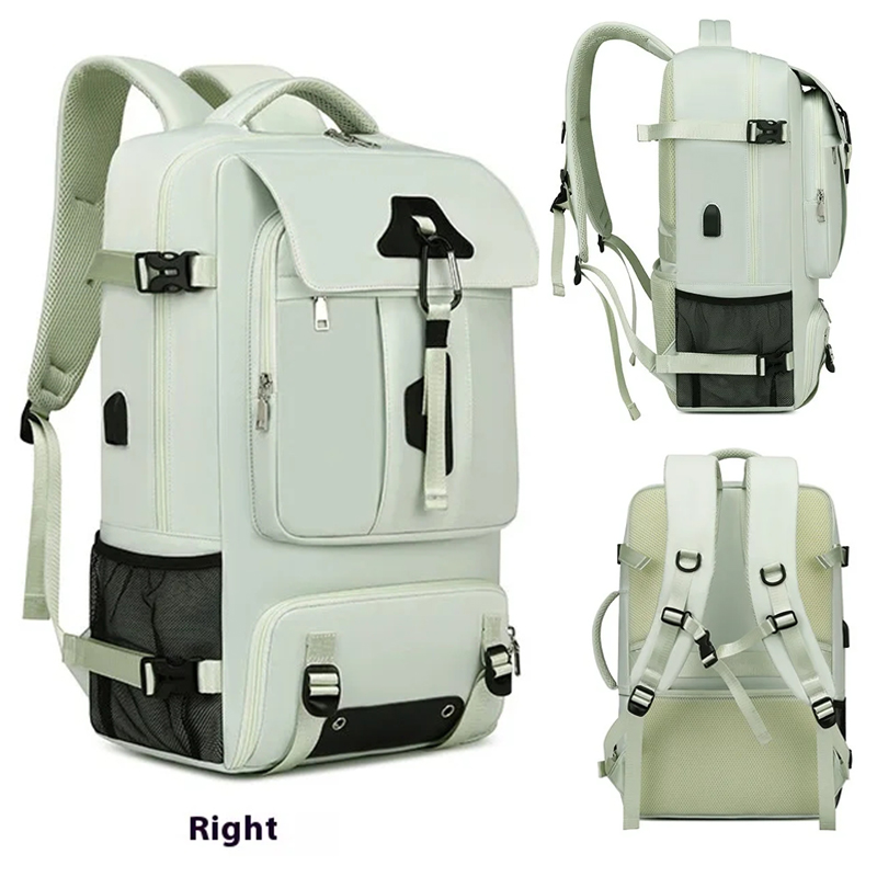 55L Expandable Travel Backpack - Laptop Backpack 15.6 ulasan dan harga