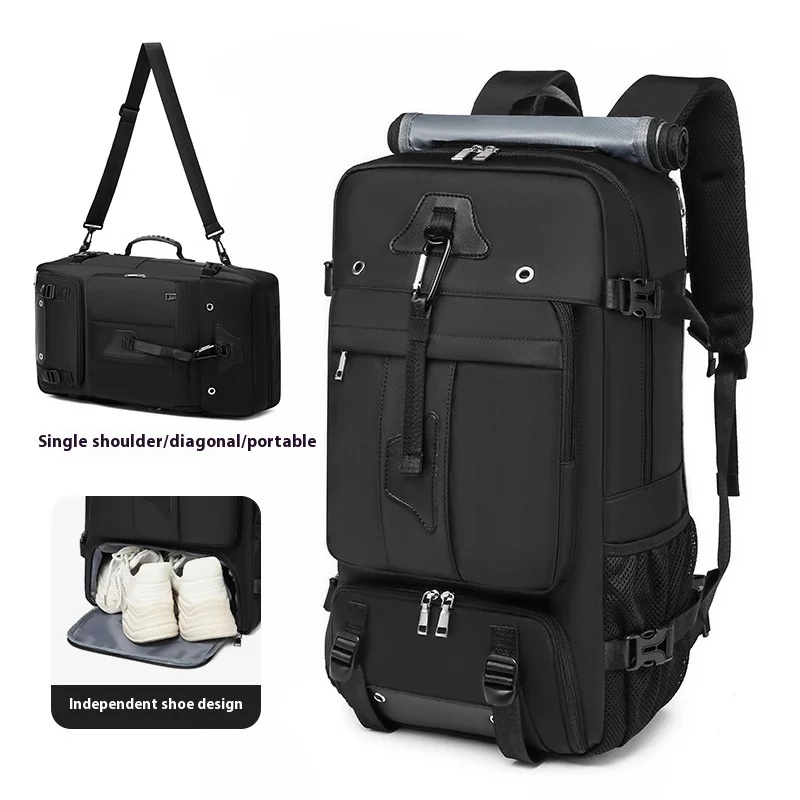 55L Expandable Travel Backpack - Laptop Backpack 15.6 ulasan dan harga