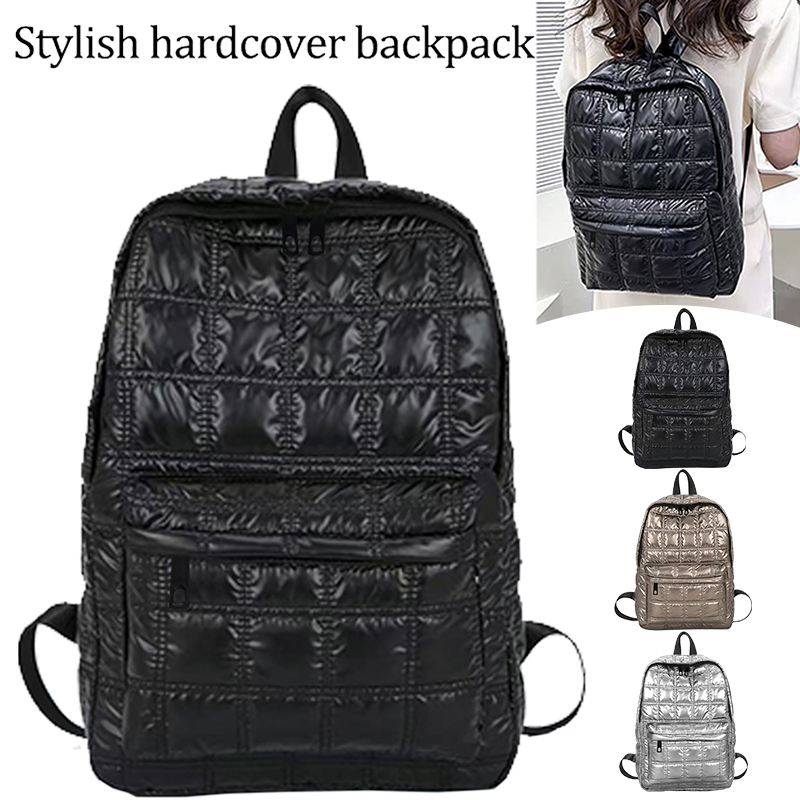 Trendy Stylish Shiny Backpack  - Canvas Backpack Casual ulasan dan harga