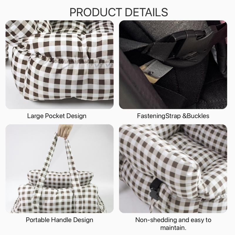 Dog Car Seat Bed Multifunction - Foldable Backpack Small ulasan dan harga