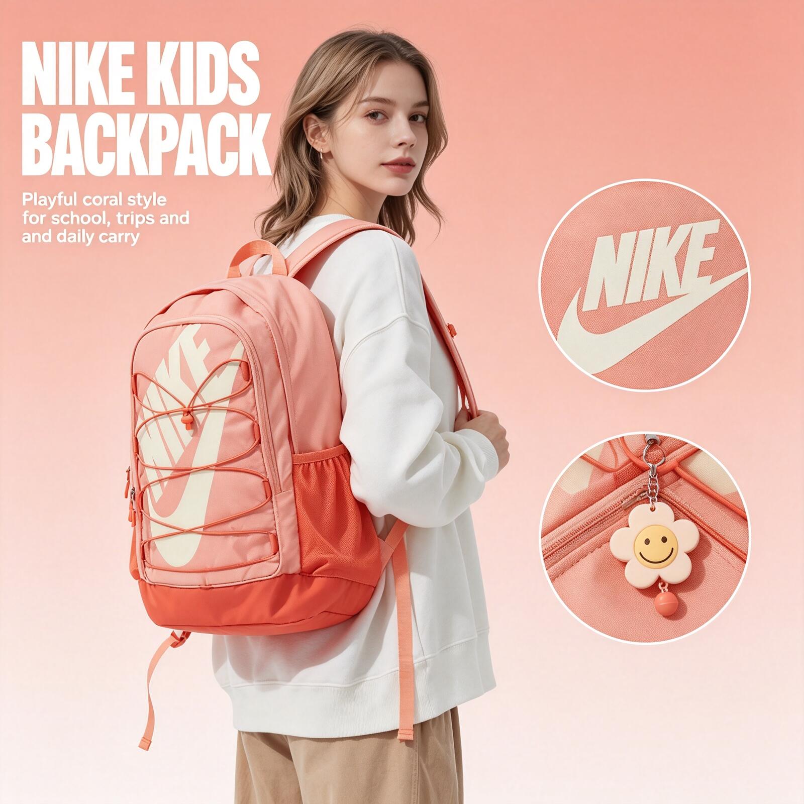 Nike For Men Women, Sports Lar - Fashion Backpack Women ulasan dan harga