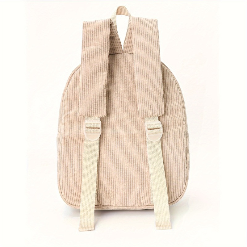 Cute Bear Corduroy Backpack fo - Canvas Backpack Casual ulasan dan harga