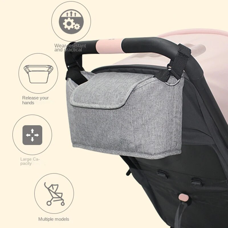 Baby Stroller Hanging Bags Mom - Backpack Diaper Bag ulasan dan harga