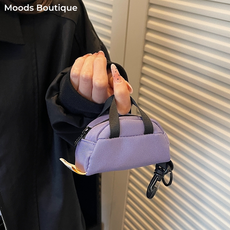 Cute Mini Earphone Bags For Wo - Canvas Backpack Casual ulasan dan harga