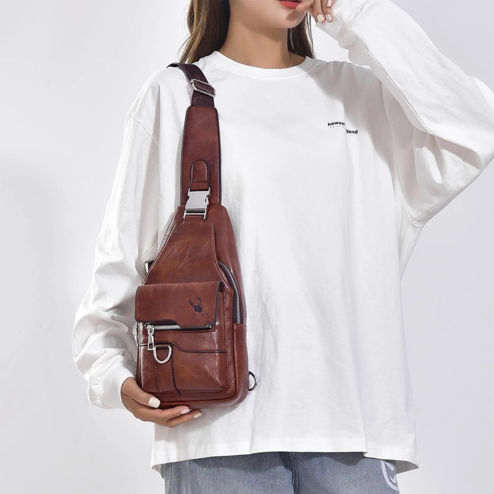 Sling Bag for Men Crossbody Ch - Sling Backpack Shoulder ulasan dan harga