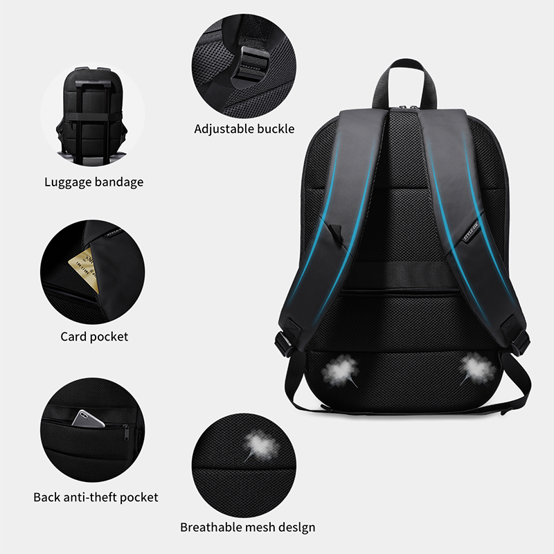 Heroic Knight Ultra-Thin Busin - Laptop Backpack 15.6 ulasan dan harga