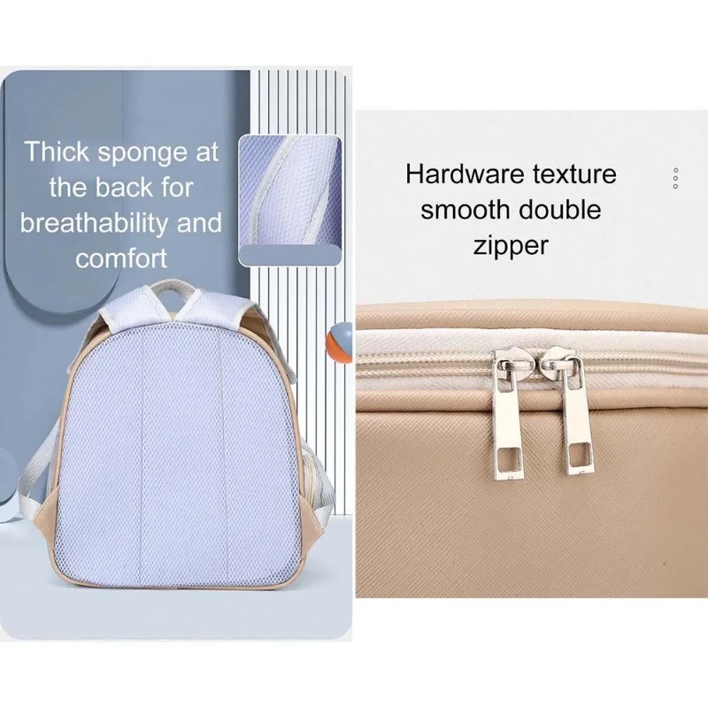 Portable Transparent Pet Backp - Foldable Backpack Small ulasan dan harga