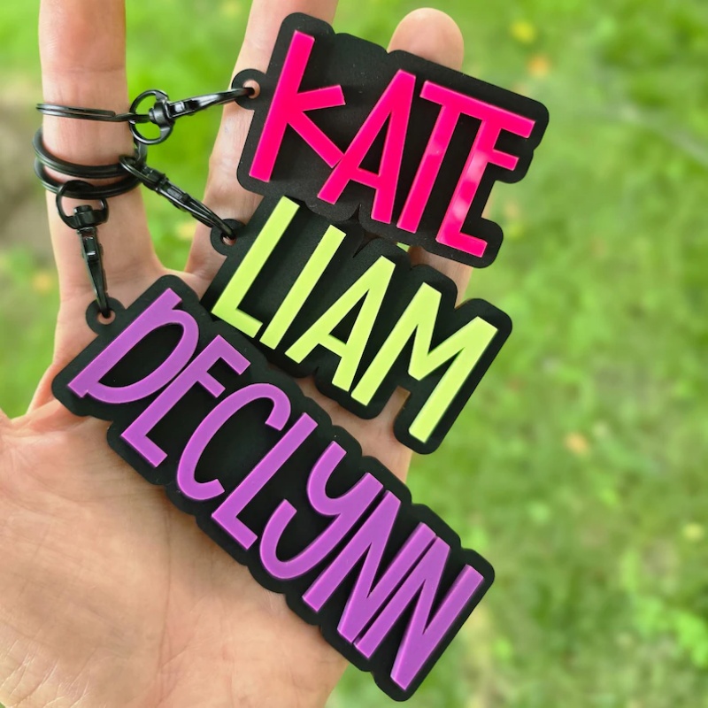 Customized Surname Tag, Person - Backpack Diaper Bag ulasan dan harga