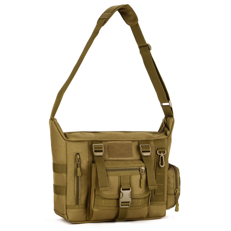 14 Inch Laptop Shoulder Bag Me - Rucksack Military Style ulasan dan harga