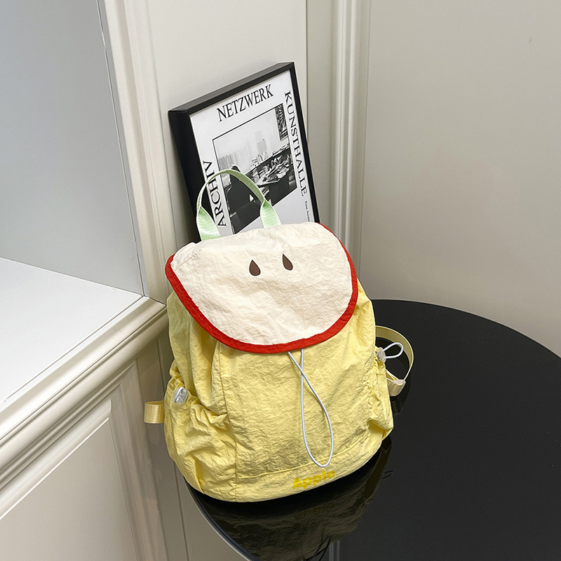 New Womens Summer Cute Cartoon - Canvas Backpack Casual ulasan dan harga