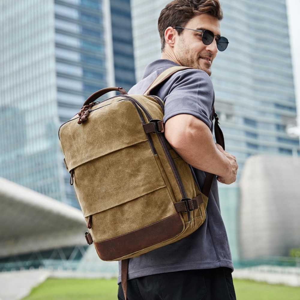Travel Backpack for Men - Carr - Canvas Backpack Casual ulasan dan harga