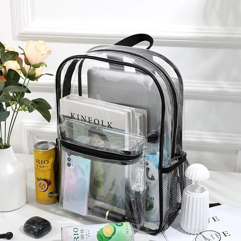 Hot Sale Transparent PVC Outdo - Canvas Backpack Casual ulasan dan harga