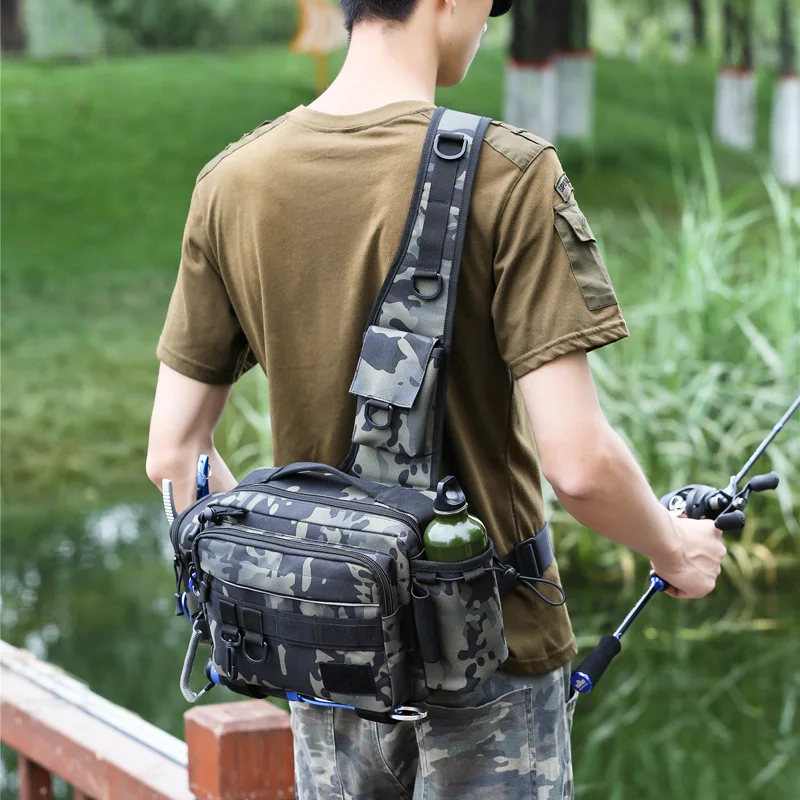 Large capacity Luya multifunct - Sling Backpack Shoulder ulasan dan harga