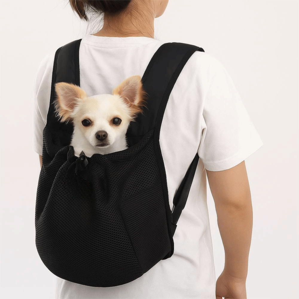 Portable Breathable Pet Chest  - Foldable Backpack Small ulasan dan harga