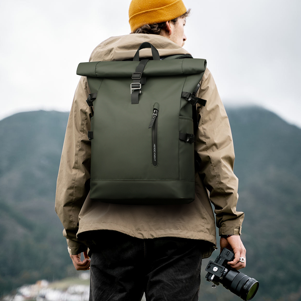 Heroic Knight Men's Backpack O - Laptop Backpack 15.6 ulasan dan harga