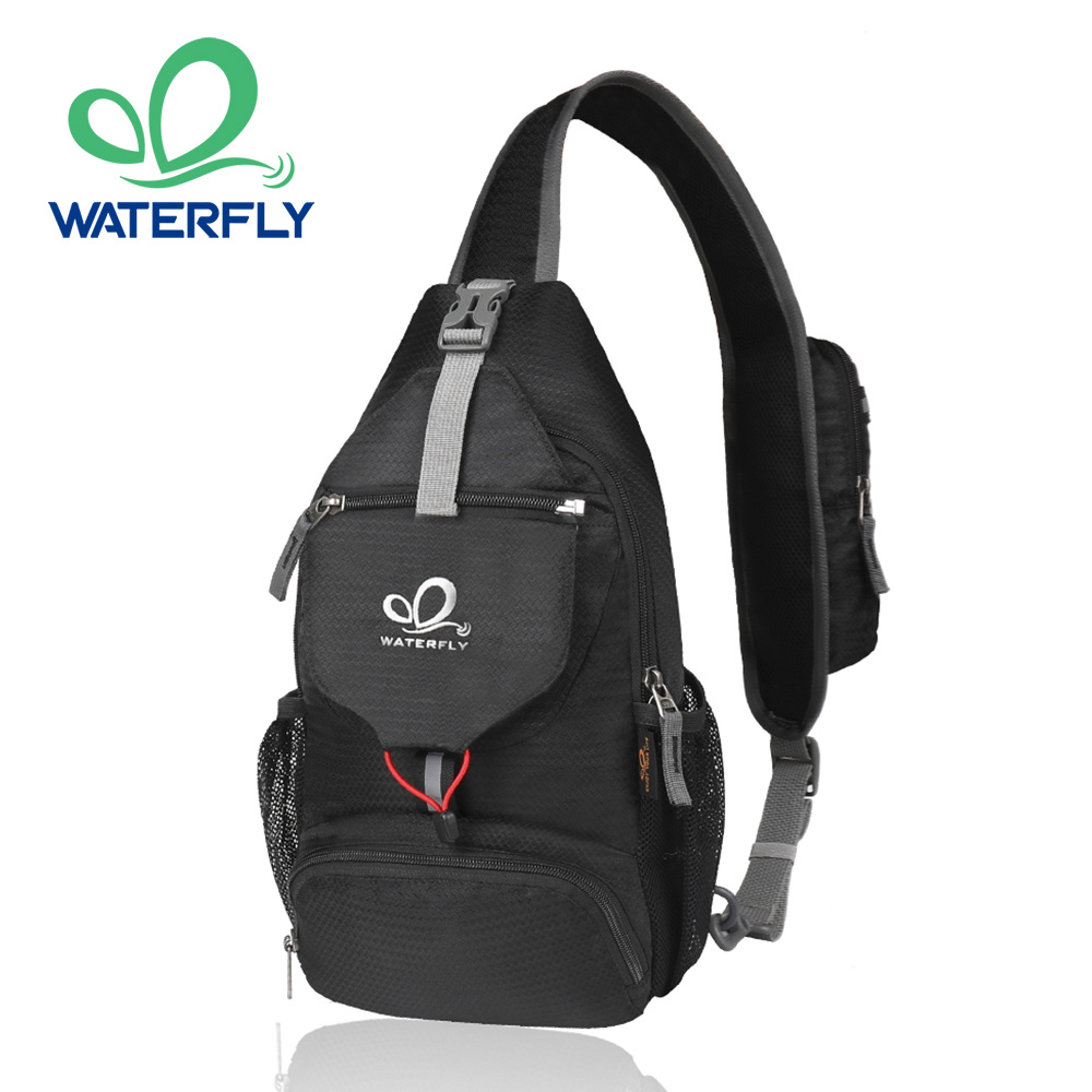WATERFLY Chest Bag Shoulder Sm - Sling Backpack Shoulder ulasan dan harga