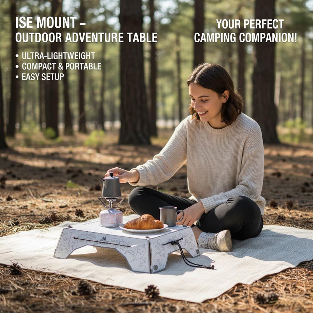 Folding Camping Table Ultralig - Foldable Backpack Small ulasan dan harga