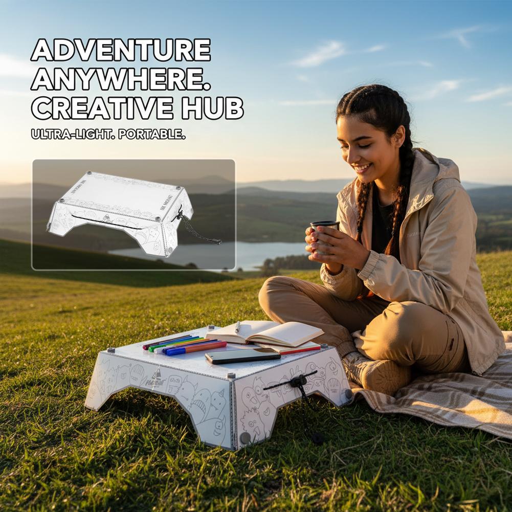 Folding Camping Table Ultralig - Foldable Backpack Small ulasan dan harga